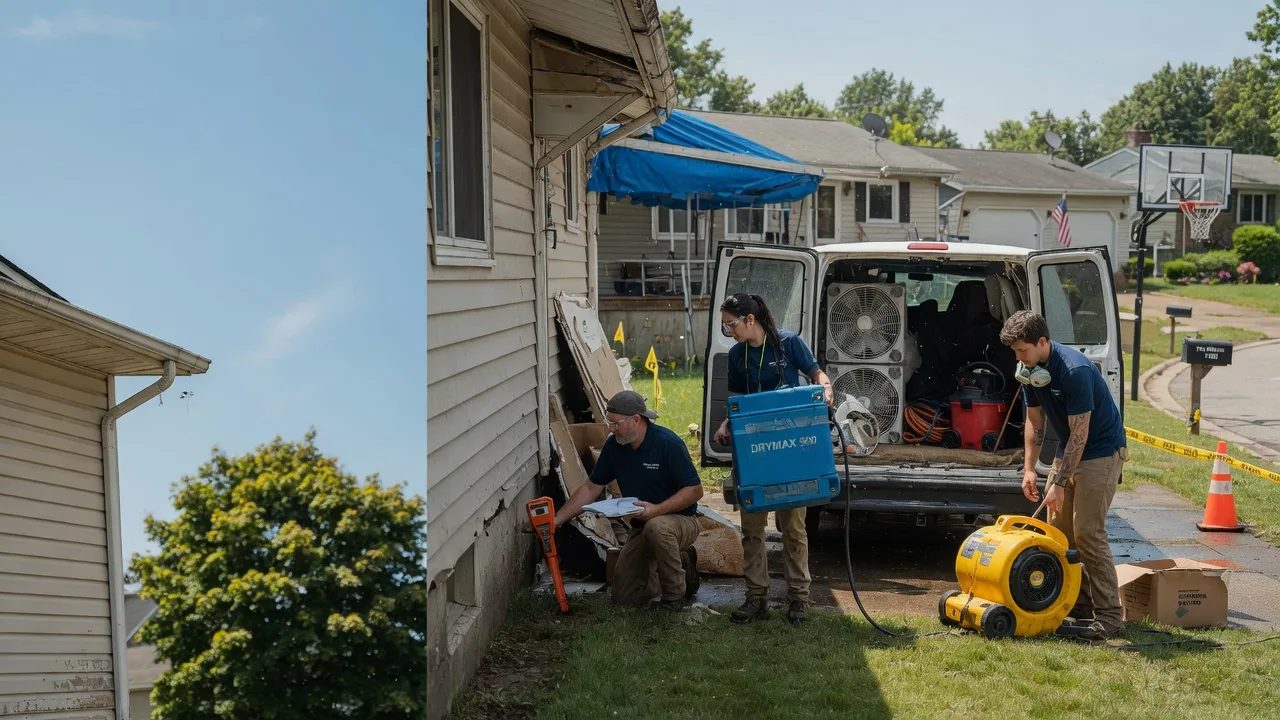 Ceiling Leak Cleanup in Milford, PA near me