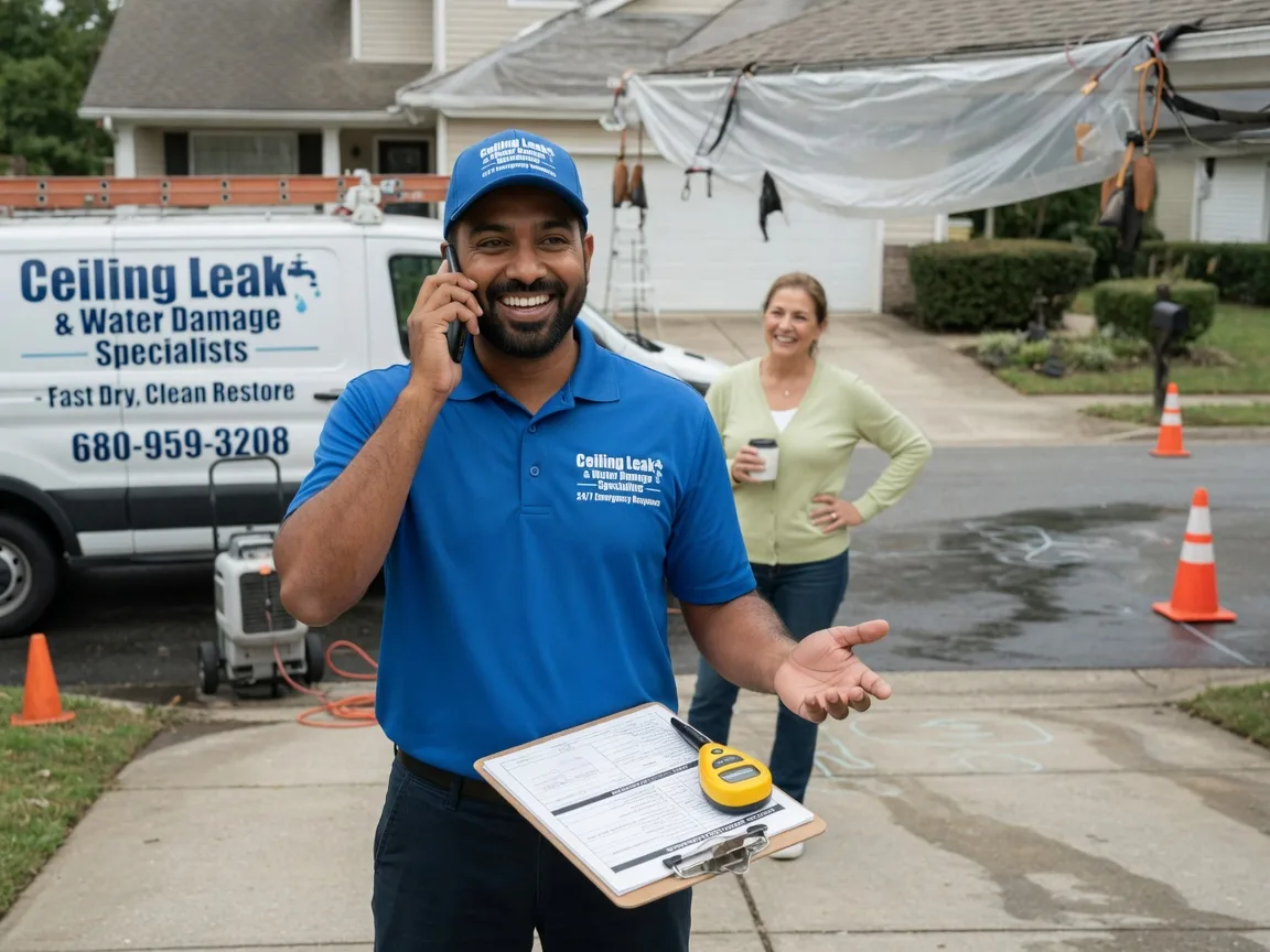 Ceiling Leak Cleanup Milford, PA FAQs